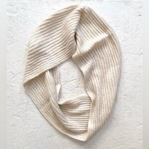 Cozy knitted circle scarf